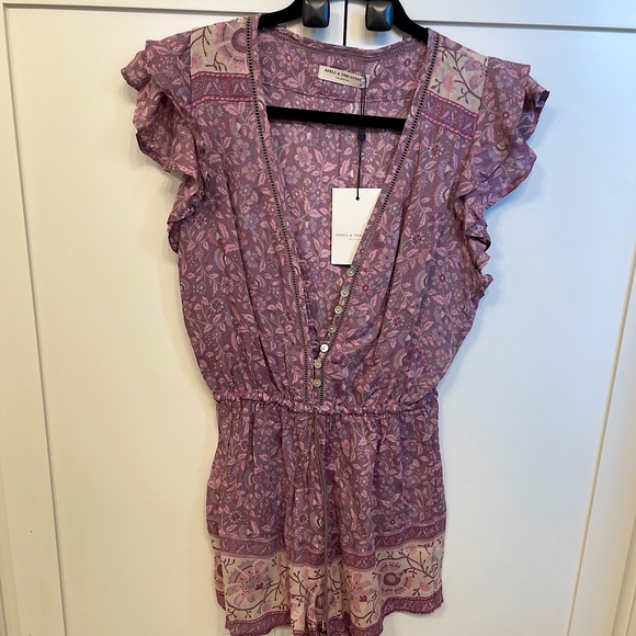 SPELL Dhalia Romper NWT - Picture 5 of 10